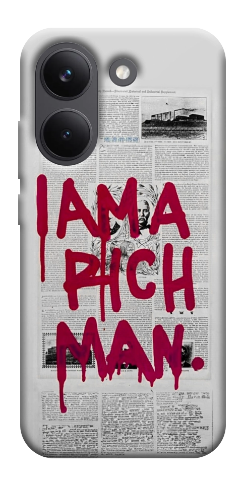 Чехол Mom I am a rich man для Xiaomi Poco X8 Pro