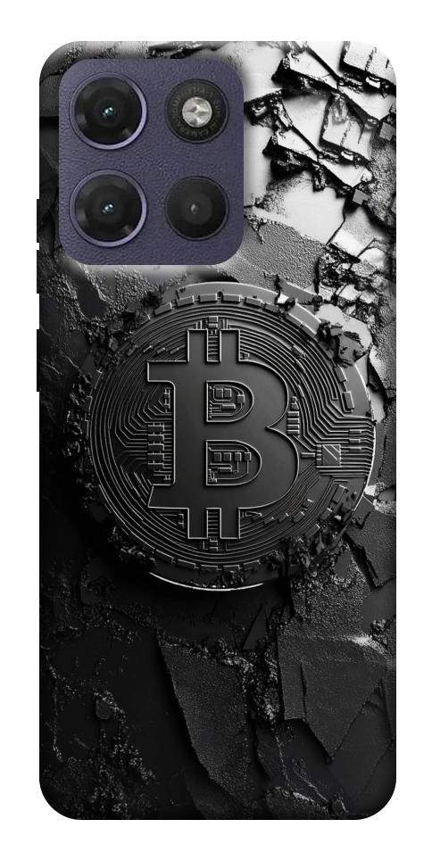 Чехол Dark bitcoin для Motorola Moto G17