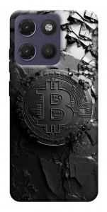 Чехол Dark bitcoin для Motorola Moto G17