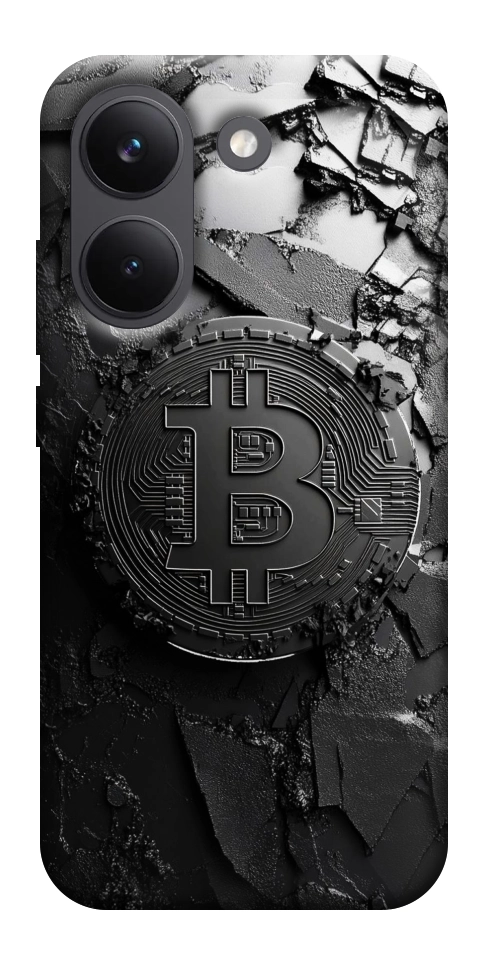 Чехол Dark bitcoin для Xiaomi Poco X8 Pro