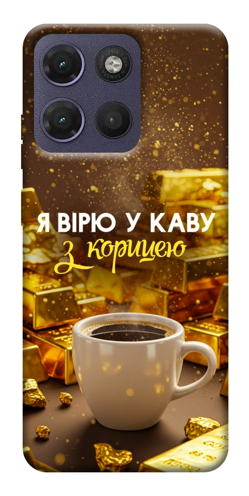 Чехол Верю в кофе для Motorola Moto G17