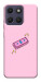 Чехол Simple pink money для Motorola Moto G17