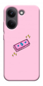 Чехол Simple pink money для Xiaomi Poco X8 Pro