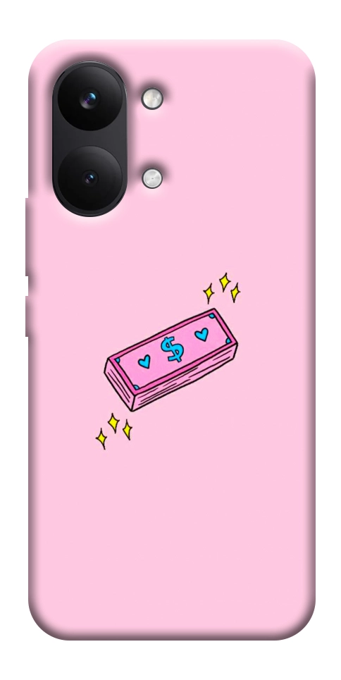 Чехол Simple pink money для Xiaomi Poco X8 Pro Max