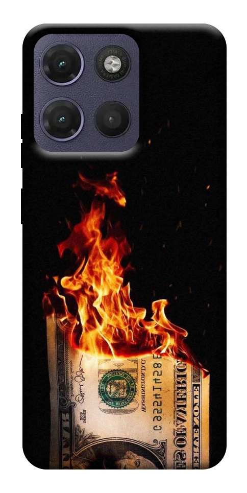 Чехол Money burn для Motorola Moto G17