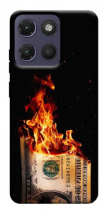 Чехол Money burn для Motorola Moto G17