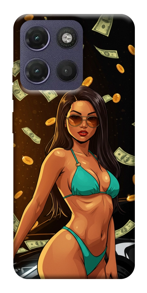 Чехол Money girl для Motorola Moto G17