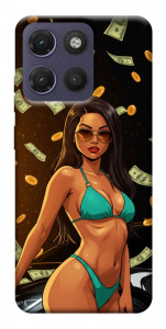 Чехол Money girl для Motorola Moto G17