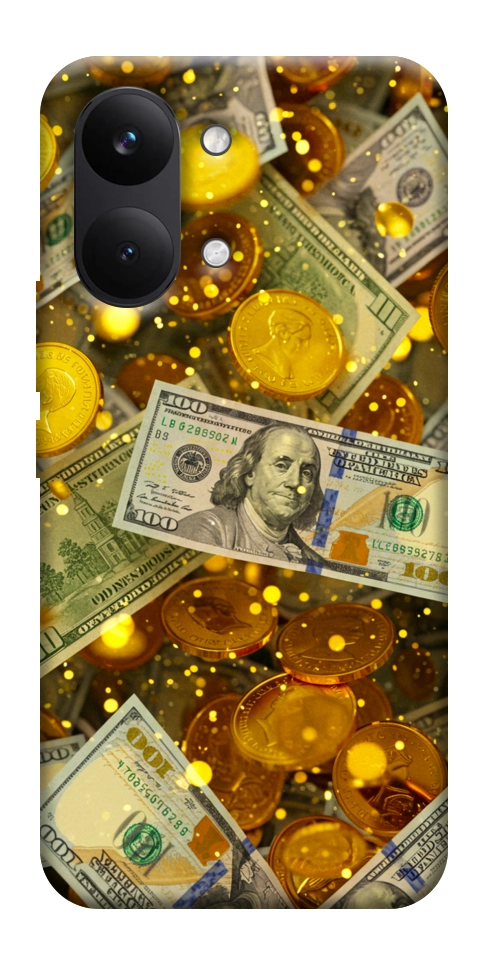 Чехол Gold and dollars для Xiaomi Poco X8 Pro Max