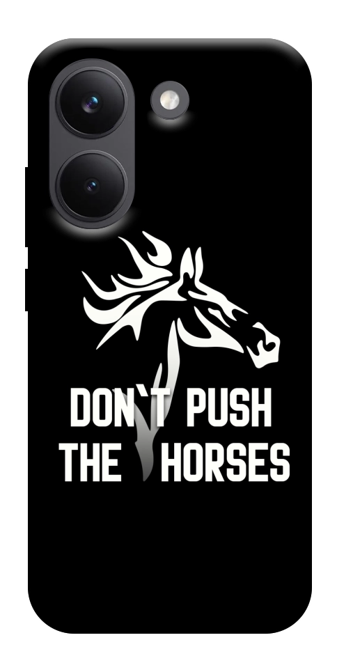 Чехол Dont push the horses для Xiaomi Poco X8 Pro