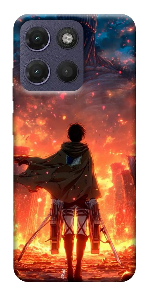 Чехол Attack on titan eren для Motorola Moto G17