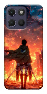 Чехол Attack on titan eren для Motorola Moto G17