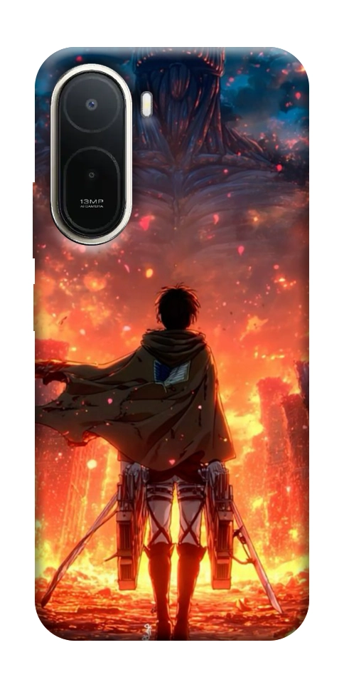 Чохол Attack on titan eren для Xiaomi Redmi A7 Pro 4G