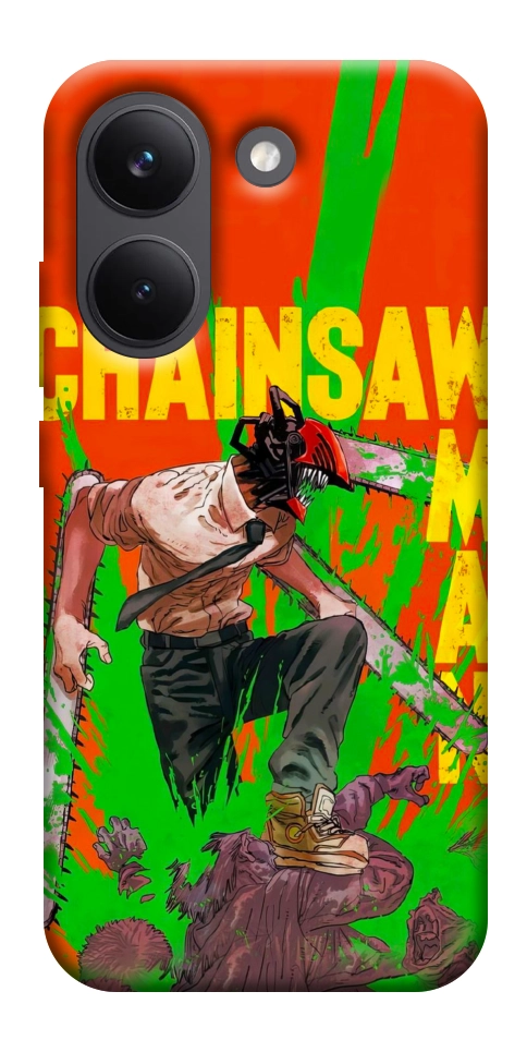 Чехол Chainsaw man для Xiaomi Poco X8 Pro