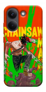 Чехол Chainsaw man для Xiaomi Poco X8 Pro