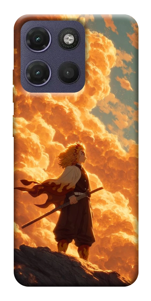 Чехол Demon slayer kyojuro для Motorola Moto G17