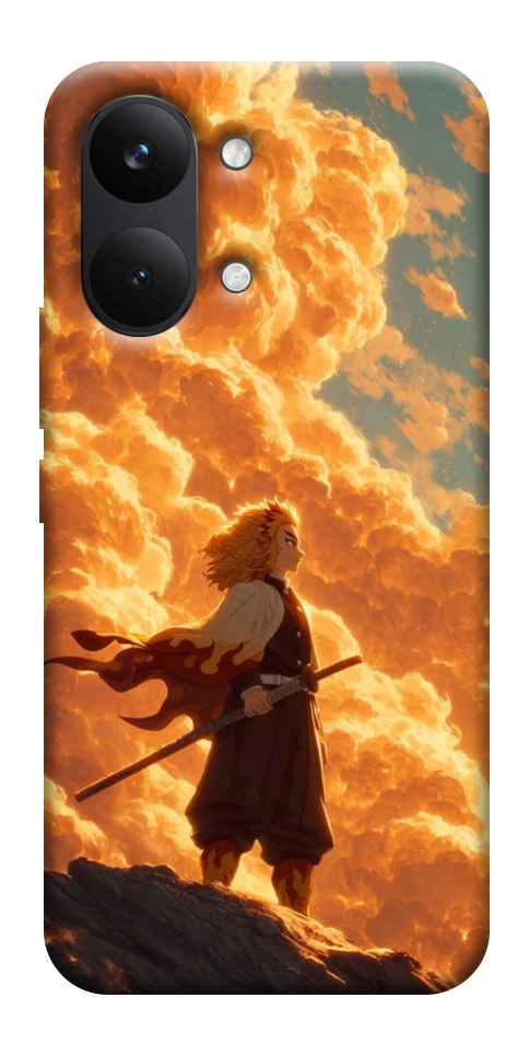 Чехол Demon slayer kyojuro для Xiaomi Poco X8 Pro Max