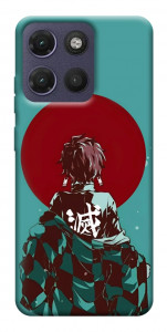 Чехол Demon slayer tanjiro для Motorola Moto G17