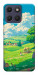 Чехол Miyazaki landscape для Motorola Moto G17