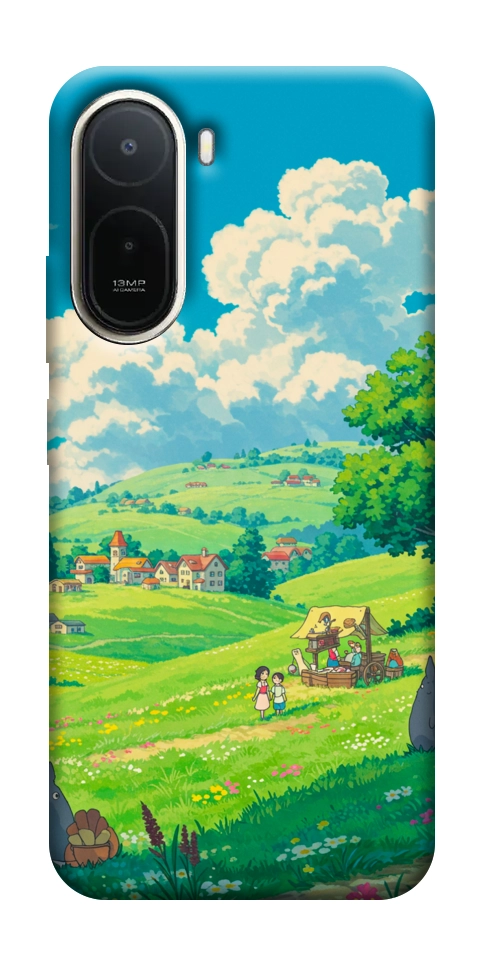 Чохол Miyazaki landscape для Xiaomi Redmi A7 Pro 4G