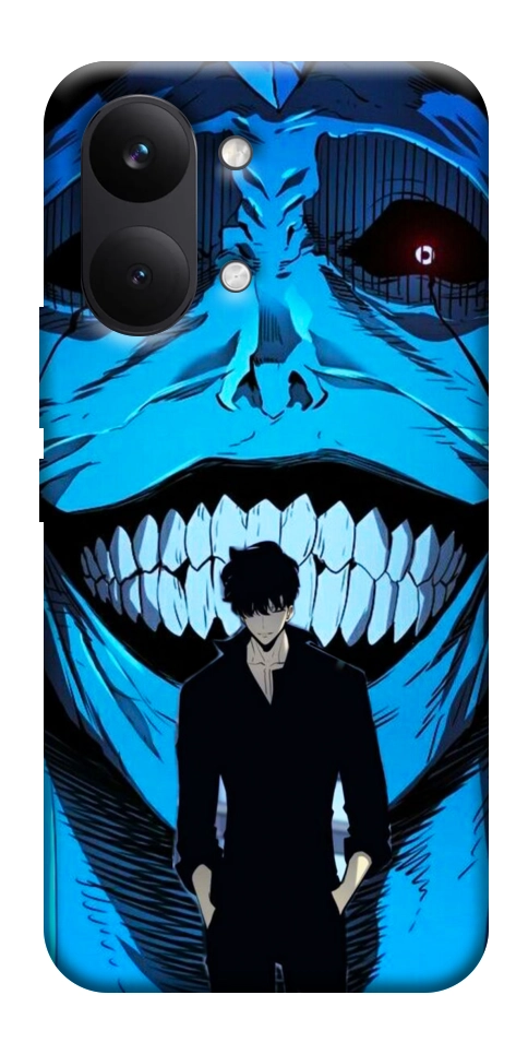 Чехол Solo leveling blue vibe для Xiaomi Poco X8 Pro Max