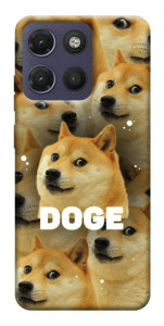 Чехол Doge pattern для Motorola Moto G17