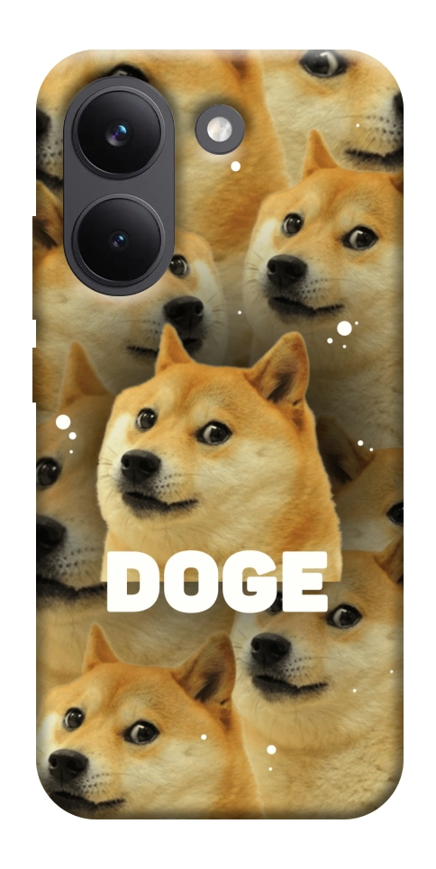 Чехол Doge pattern для Xiaomi Poco X8 Pro