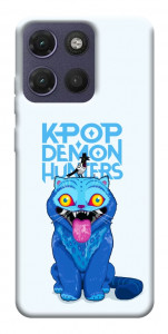 Чехол Demon Kpop cat для Motorola Moto G17
