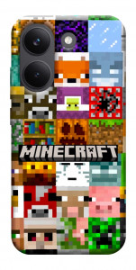 Чехол Minecraft collage для Xiaomi Poco X8 Pro
