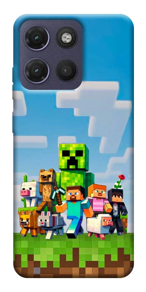 Чехол Block Adventure для Motorola Moto G17