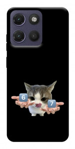 Чехол Six Seven cat для Motorola Moto G17