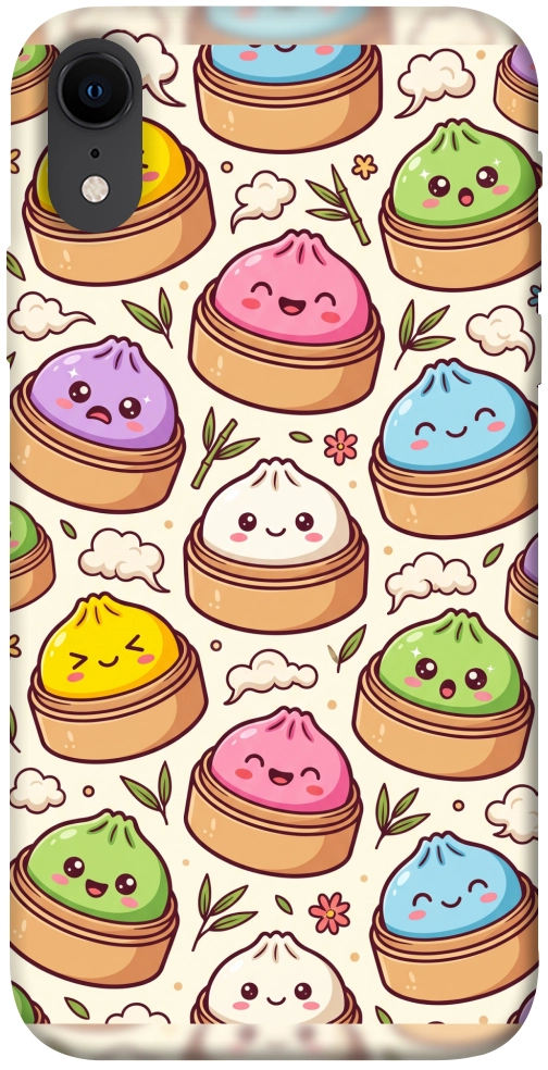 Чохол Pattern dumpling для iPhone XR