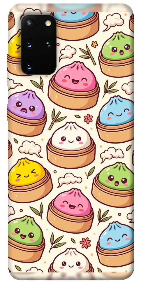 Чехол Pattern dumpling для Galaxy S20 Plus (2020)