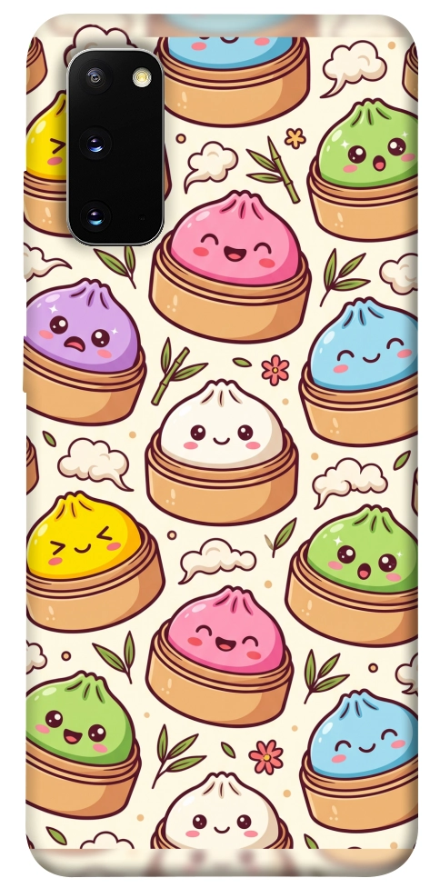 Чехол Pattern dumpling для Galaxy S20 (2020)