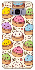 Чехол Pattern dumpling для Galaxy S8+
