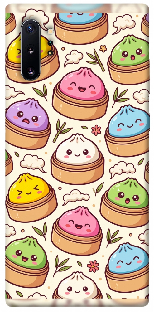 Чехол Pattern dumpling для Galaxy Note 10+ (2019)