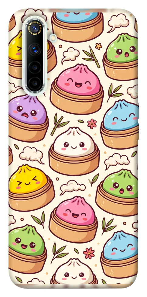 Чехол Pattern dumpling для Realme 6