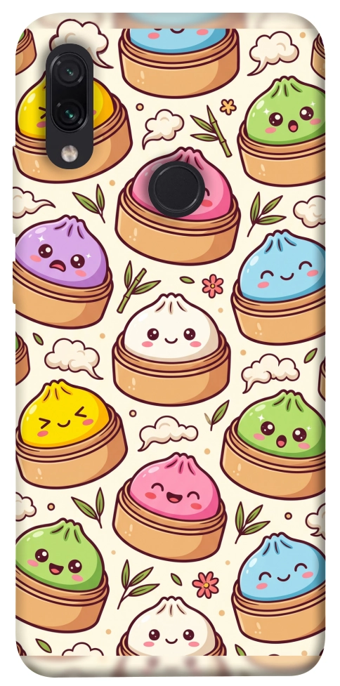 Чехол Pattern dumpling для Xiaomi Redmi Note 7