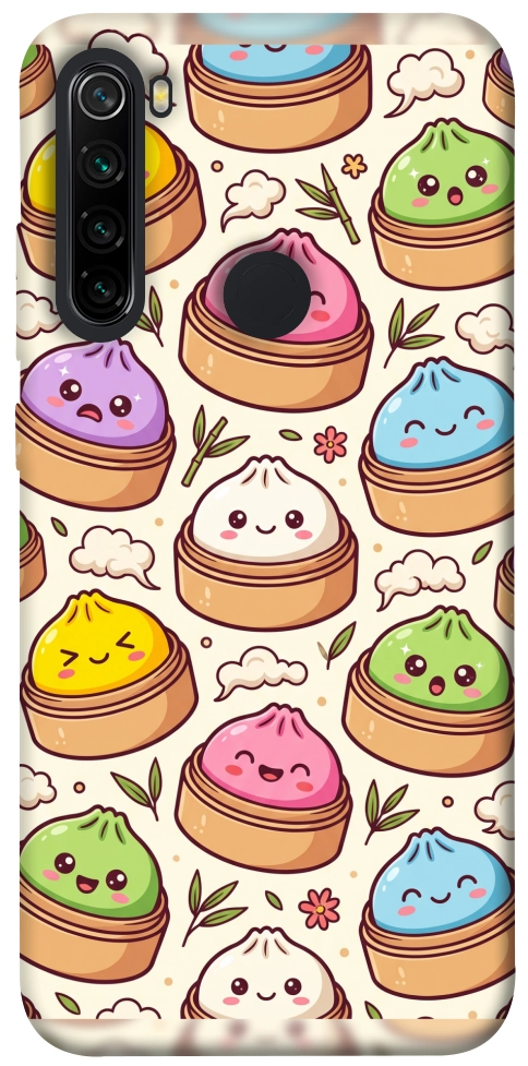 Чехол Pattern dumpling для Xiaomi Redmi Note 8
