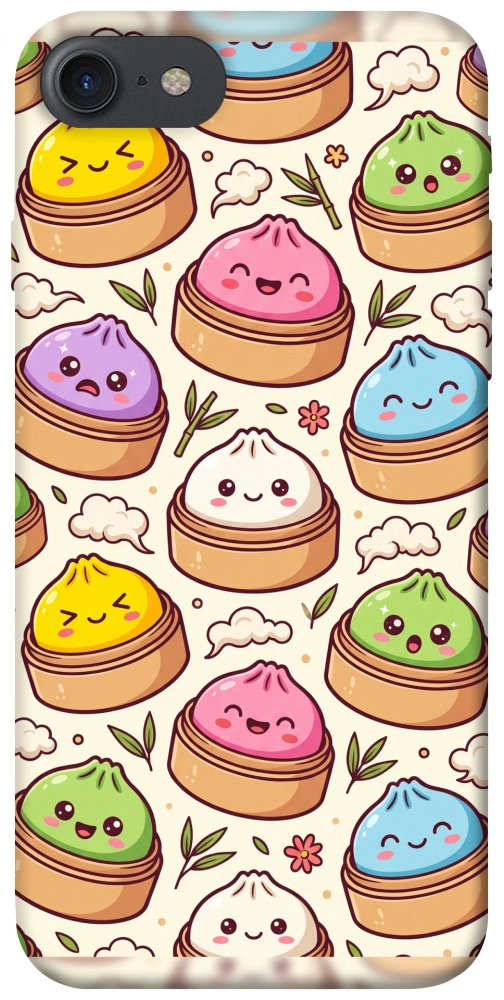 Чехол Pattern dumpling для iPhone 8