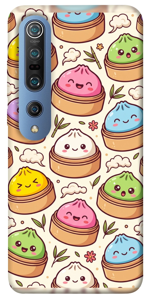 Чехол Pattern dumpling для Xiaomi Mi 10