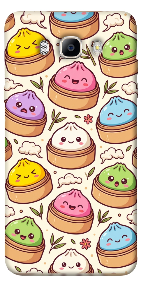 Чехол Pattern dumpling для Galaxy J7 (2016)