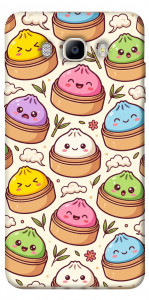 Чехол Pattern dumpling для Galaxy J7 (2016)