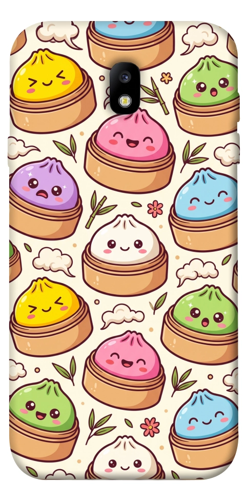 Чехол Pattern dumpling для Galaxy J7 (2017)