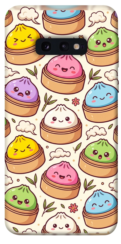 Чехол Pattern dumpling для Galaxy S10e