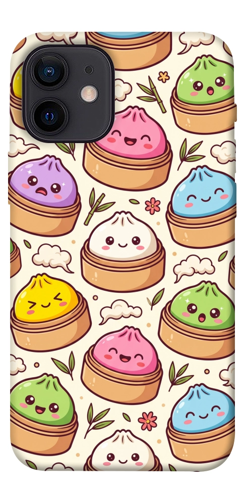 Чехол Pattern dumpling для iPhone 12 mini