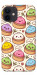 Чехол Pattern dumpling для iPhone 12 mini