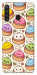 Чехол Pattern dumpling для Galaxy A21