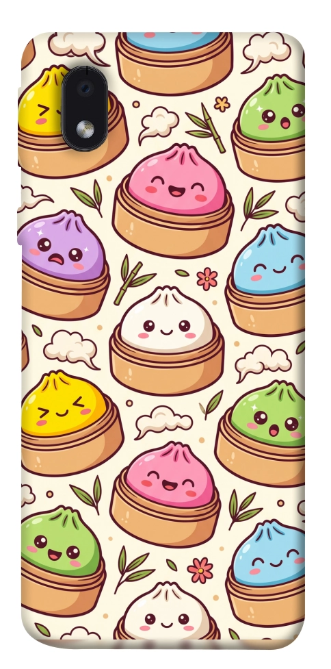 Чехол Pattern dumpling для Galaxy M01 Core