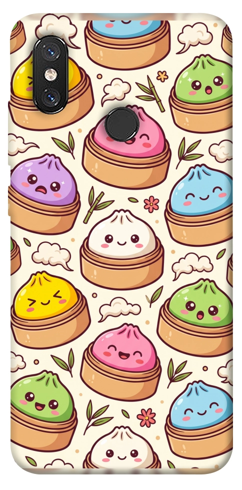 Чехол Pattern dumpling для Xiaomi Mi 8